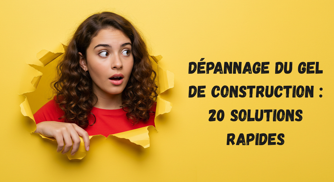 Dépannage Gel de Construction : 20 Astuces que vous Allez Vraiment Utiliser