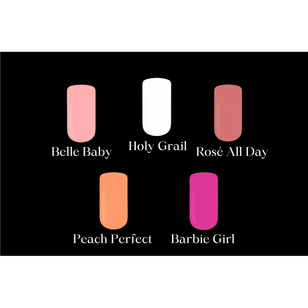 Belle Beauty BIAB colour range