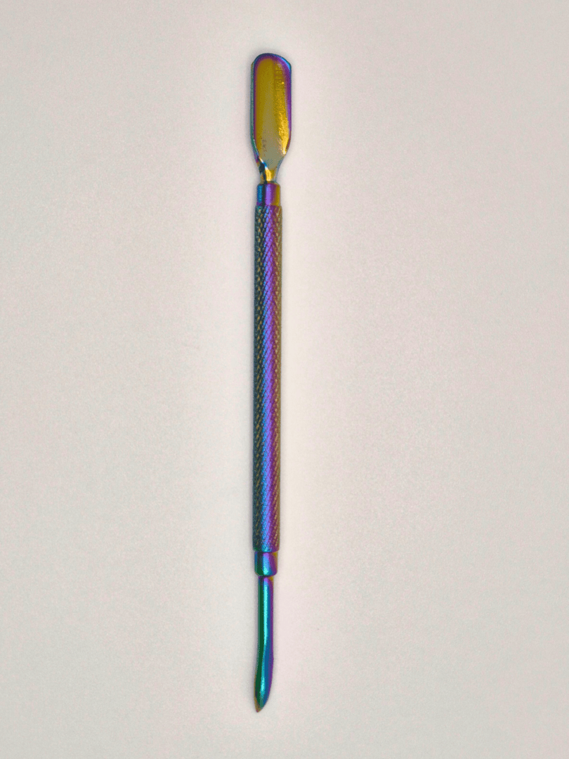 Acquista Spingipelle Per Cuticole Strumenti Per Manicure Per Nail Art Cucchiaio In Acciaio Inossidabile Trimmer Per Rimozione Spingipelle In Italia A Partire Da 0.82 - Foto 6